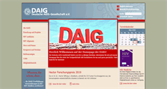 Desktop Screenshot of daignet.de