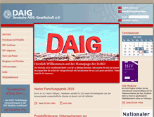 Tablet Screenshot of daignet.de